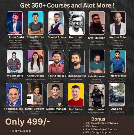350+ Courses Bundle With Reselling Rights (Instant Access Within 30 Seconds)